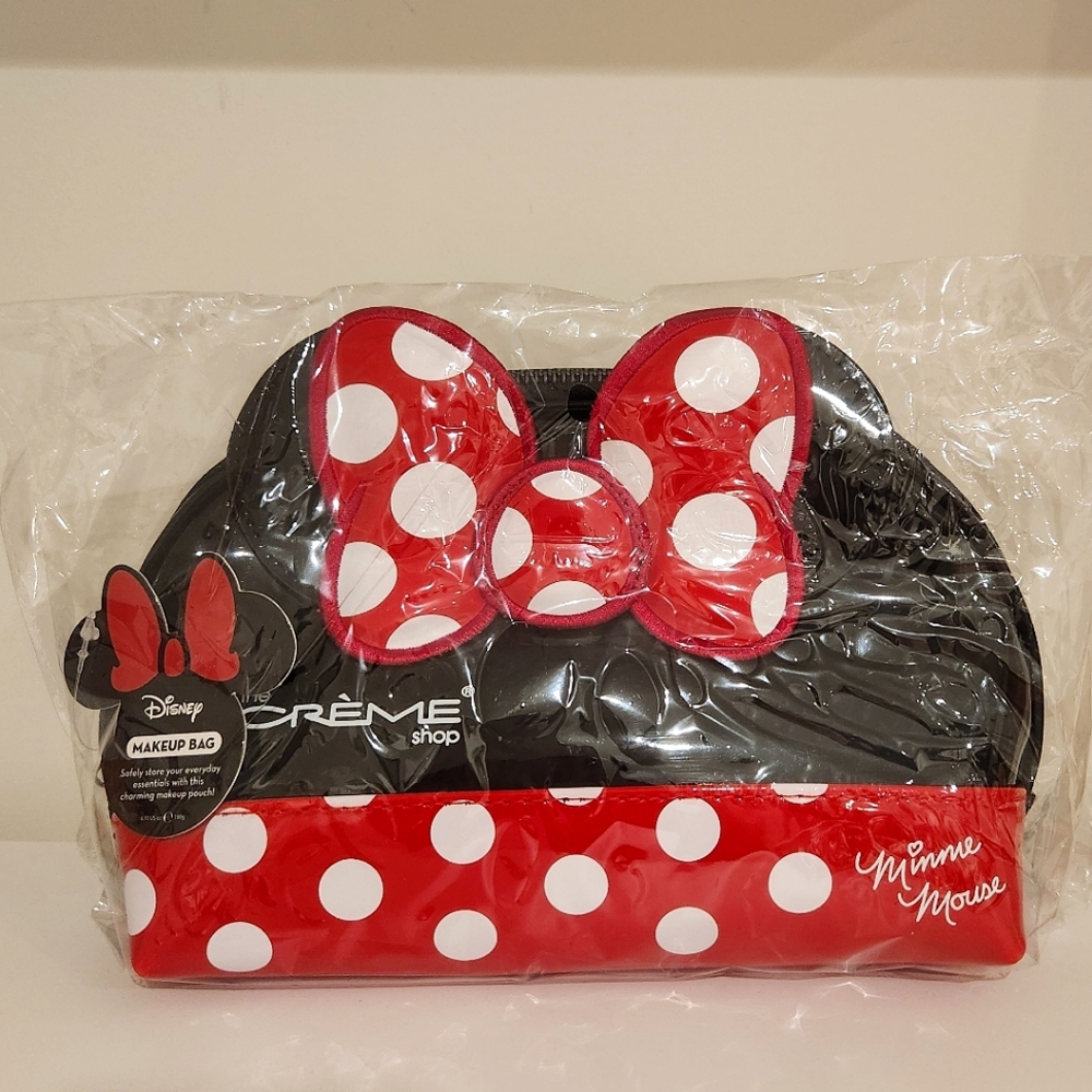 NWT Disney Minnie Mouse Makeup Bag - The Crème Shop